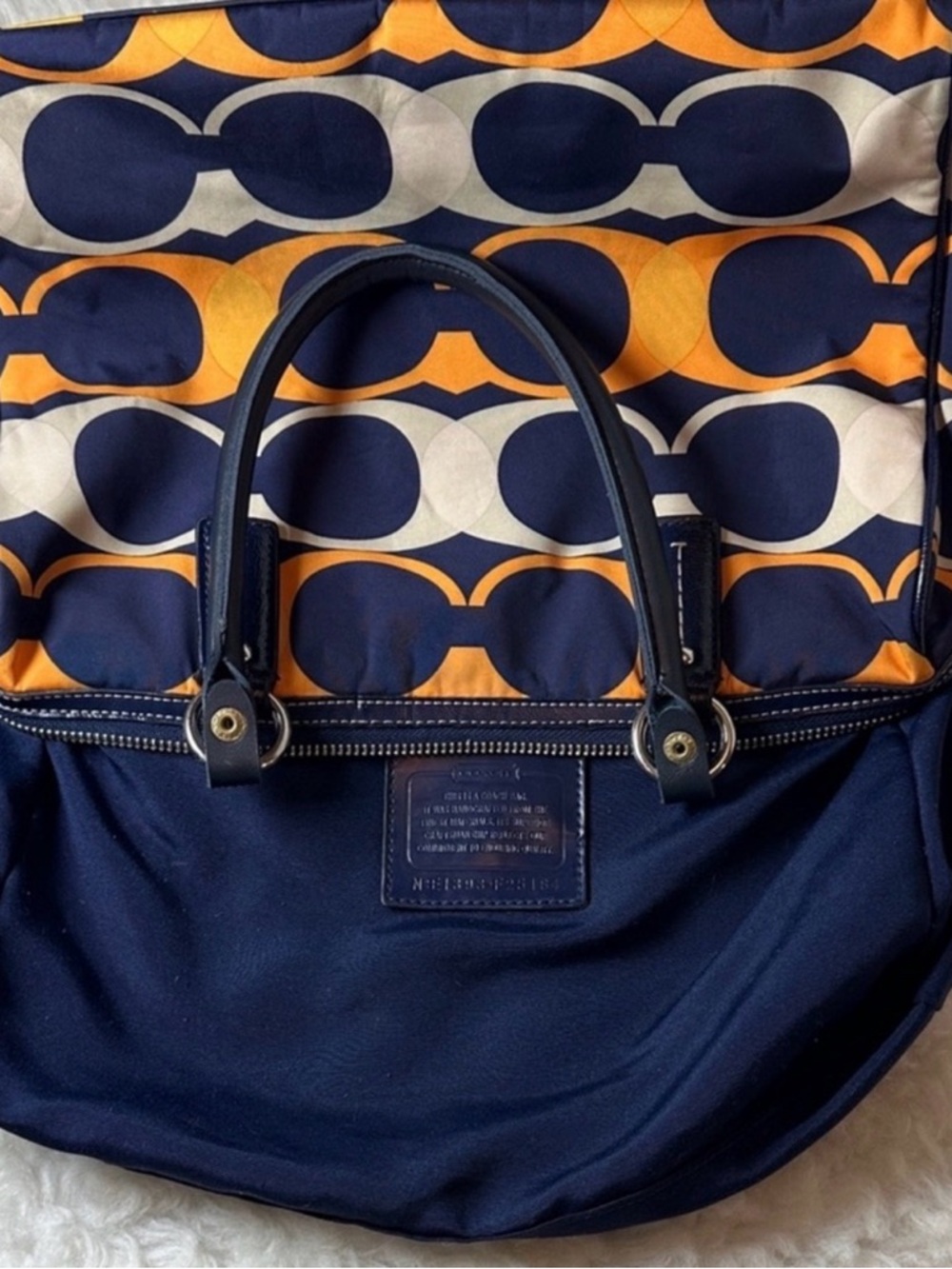 Coach 2013 Linear Satchel - Picture 8 of 12